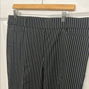 Black Striped Men's Pants